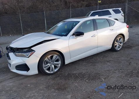 2021 Acura Tlx Technology Package from USA, damaged, VIN 19UUB5F49MA001927